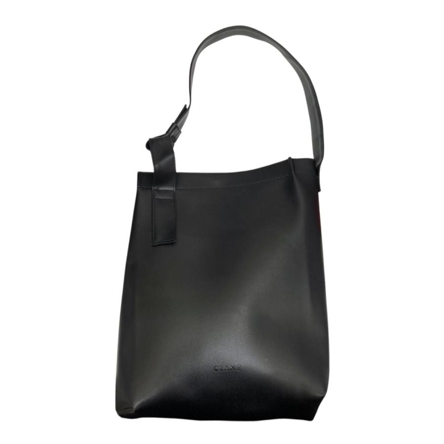 CLANE（クラネ） レザーハンドバッグ ブラック : カインドオルYahoo!店