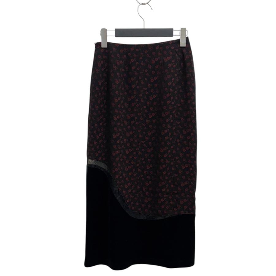値下げ】mame kurogouchi Cupro Triacetate Floral Jacquard Skirt