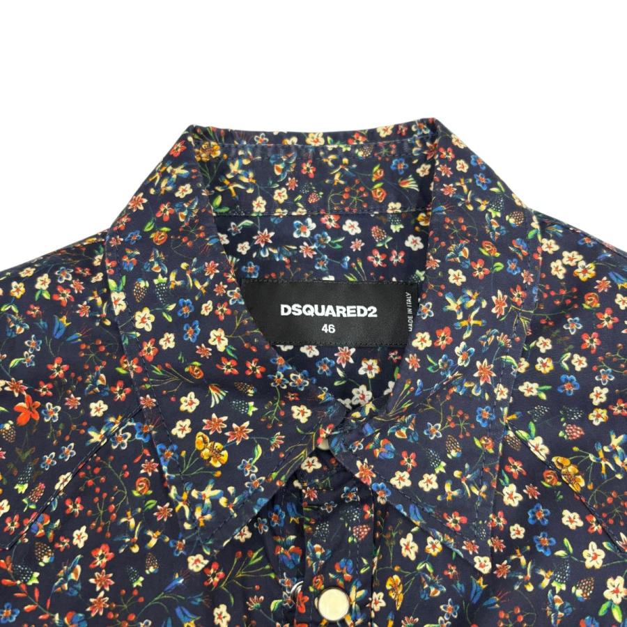 DSQUARED2 ラガーシャツ ディースクエアード メンズ Tシャツ 半袖