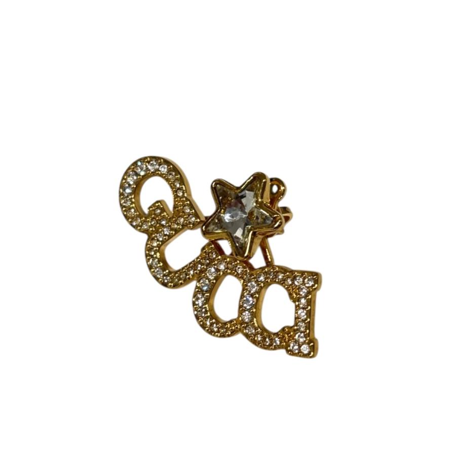 GUCCI（グッチ） 【値下げ】GUCCI スクリプトロゴ シングル ピアス 