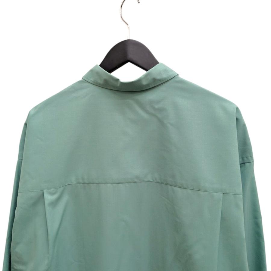 グラフペーパー Graphpaper 長袖シャツ GM221-50197 ミントグリーン