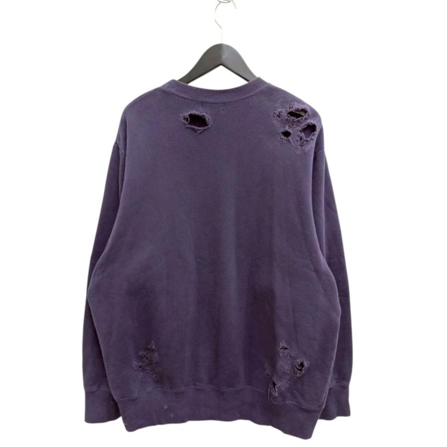 Color（カラー） KOLOR 19AW コットン裏毛起毛 DAMAGE SWEAT