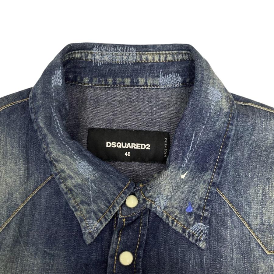DSQUARED2（ディースクエアード） ブリーチウォッシュペイント デニム