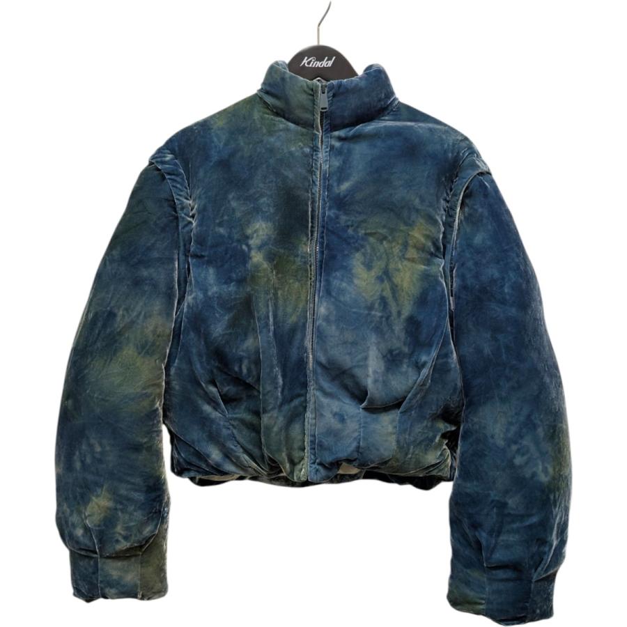 エムエーエスユー MASU 23AW VELVET PUFFER JACKET ダウンジャケット