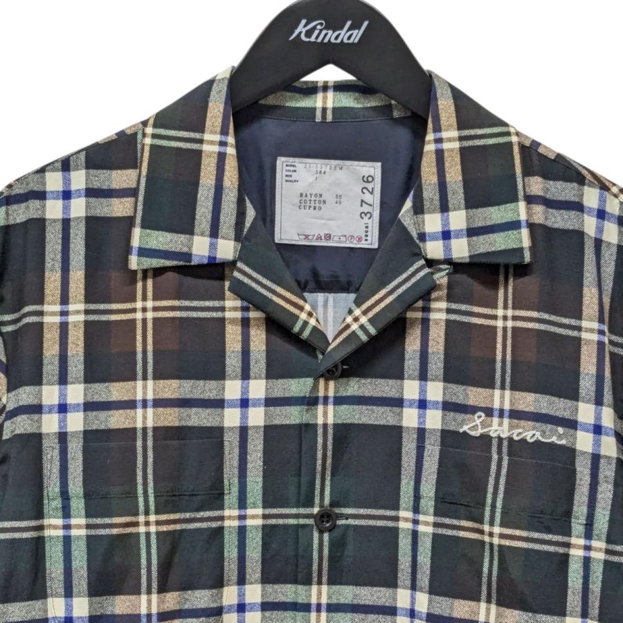 sacai（サカイ） sacai 25SS Plaid Print Shirt 長袖シャツ 25-03726M