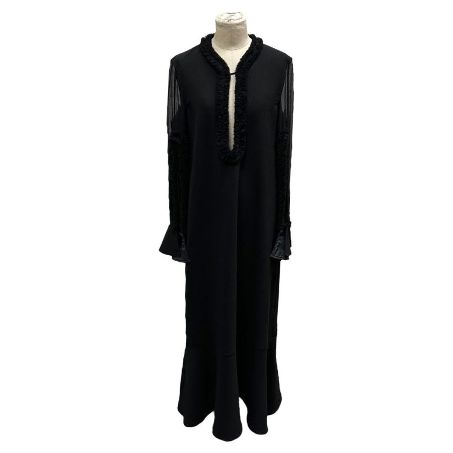 FUMIE TANAKA フミエタナカ FUMIE=TANAKA frill neck op ワンピース