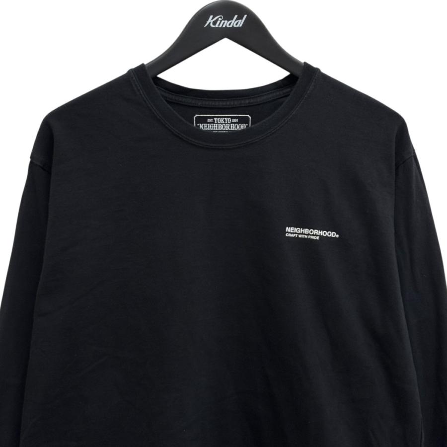 NEIGHBORHOOD（ネイバーフッド） 長袖Tシャツ ブラック サイズ：M