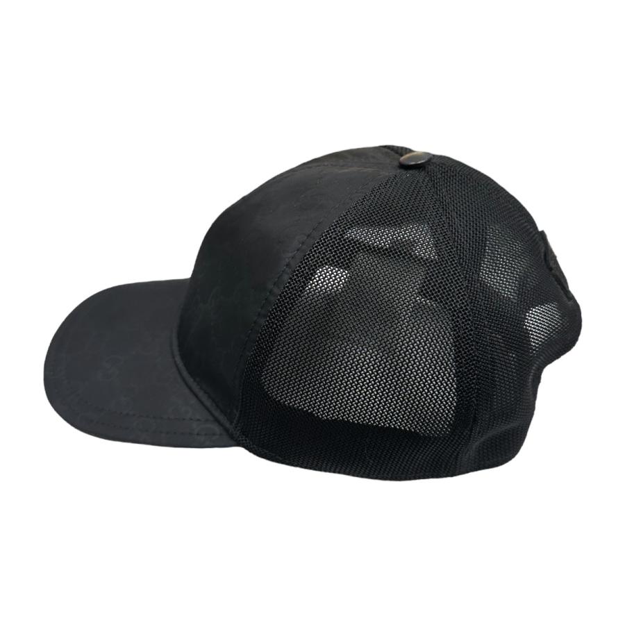 GUCCI グッチ メッシュキャップ 510950 4HD47 ブラック サイズ：XL