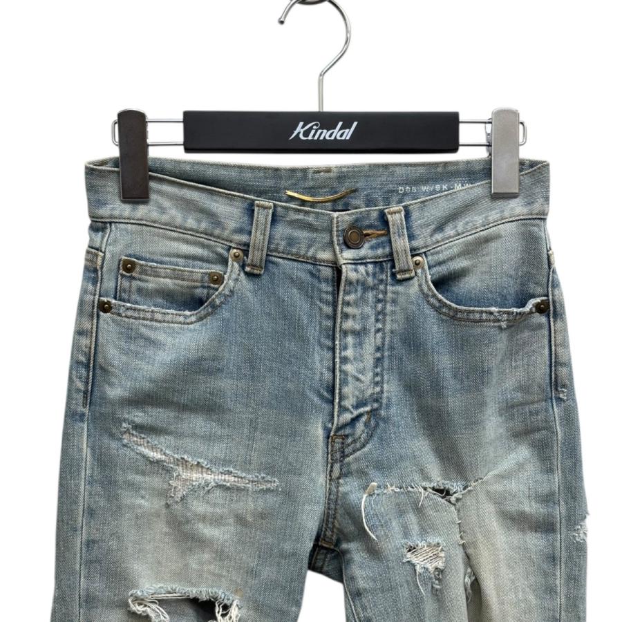 サンローランパリ Saint Laurent Paris デストロイクラッシュデニム