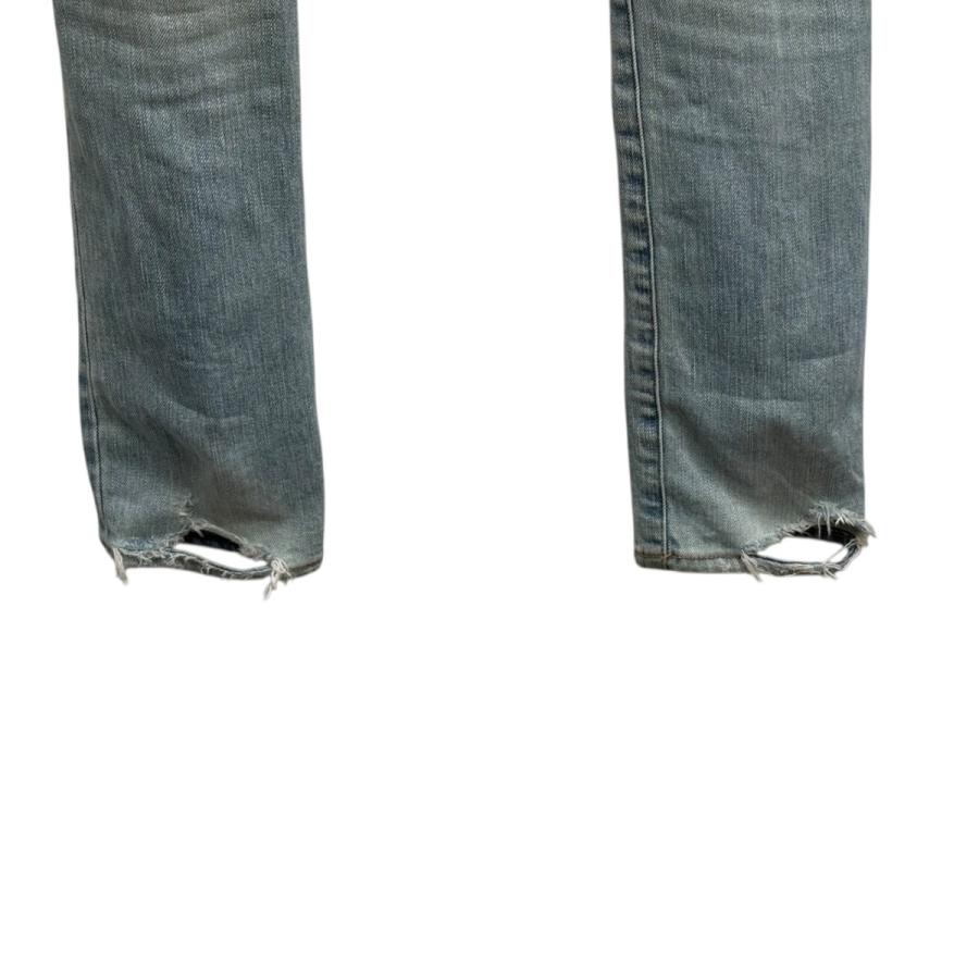 【 エディ期 】 サンローランパリ　デストロイクラッシュデニム　１４AW エディ期 】 サンローランパリ デストロイクラッシュデニム 14AW