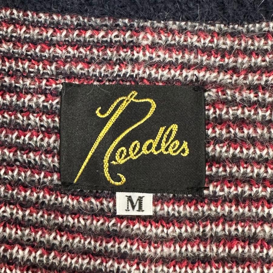 NEEDLESニードルズ/モヘアカーディガンPapillon ブラウン×オリーブ 中古・古着通販】Needles (ニードルズ) Mohair Cardigan - Papillon