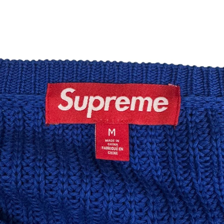 Supreme（シュプリーム） ニット ブルー サイズ：M : カインドオル