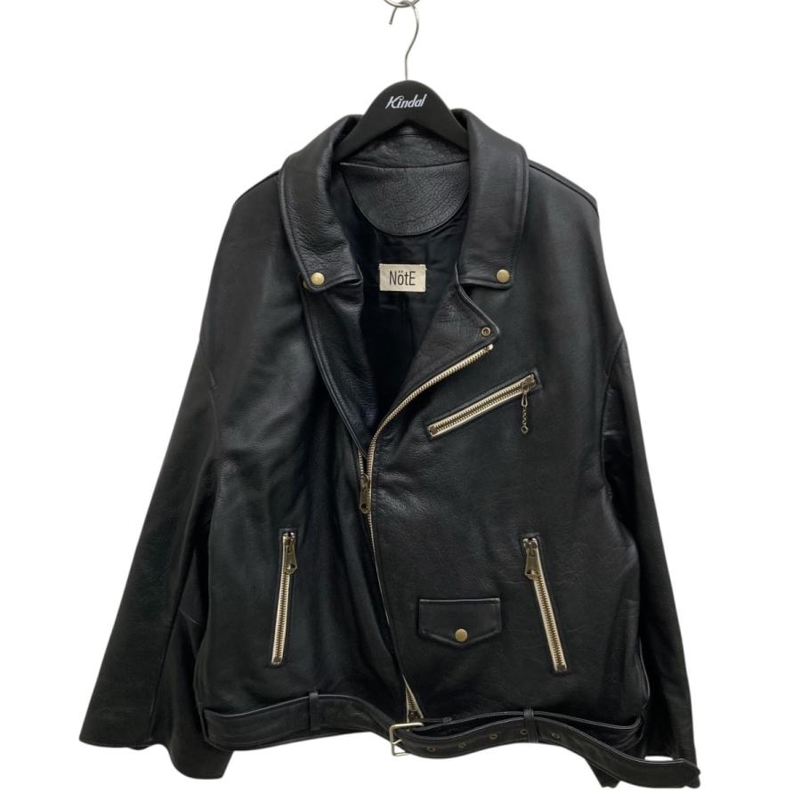 ノート NOTE レザージャケット 25-007 ブラック サイズ：48