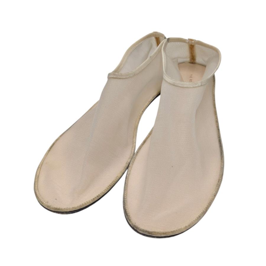 THE ROW（ザ ロウ） フラットシューズ アイボリー サイズ：39(約24.5cm