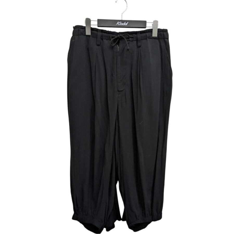 Yohji Yamamoto（ヨウジヤマモト） レーヨンカラス パンツ HW-P49-204