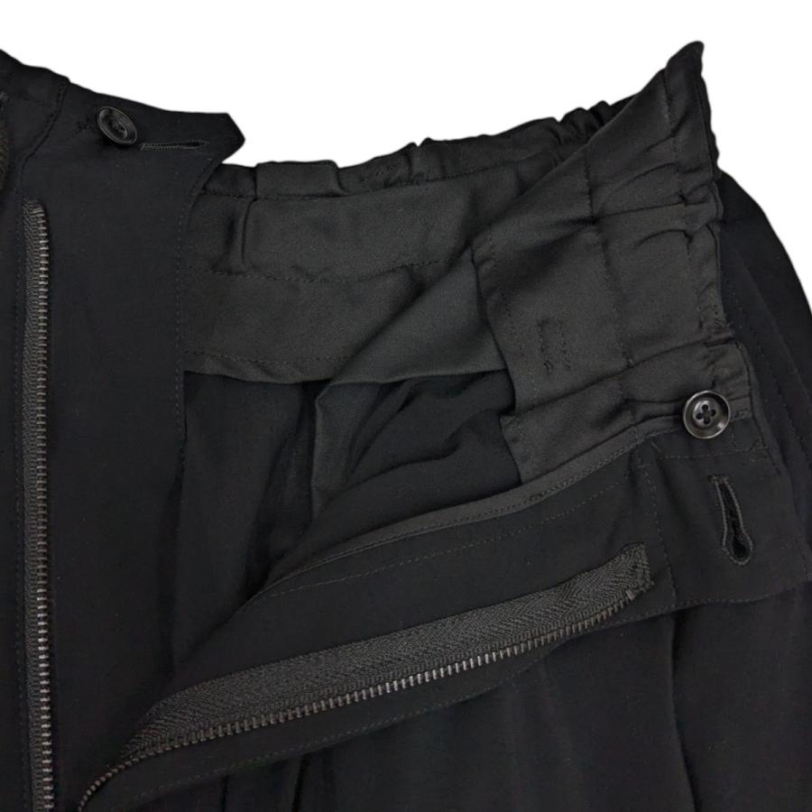 Yohji Yamamoto（ヨウジヤマモト） レーヨンカラス パンツ HW-P49-204