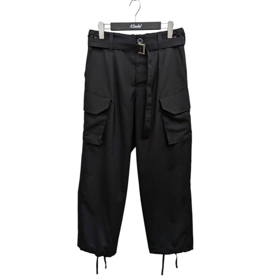 sacai（サカイ） 【値下げ】sacai 25SS ベルテッド ポリウール カーゴ 