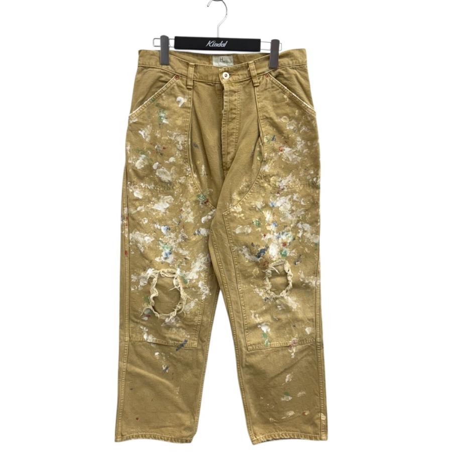 ヘリル HERILL Splash Painter pants デニムパンツ 25-030-HL-8070-10