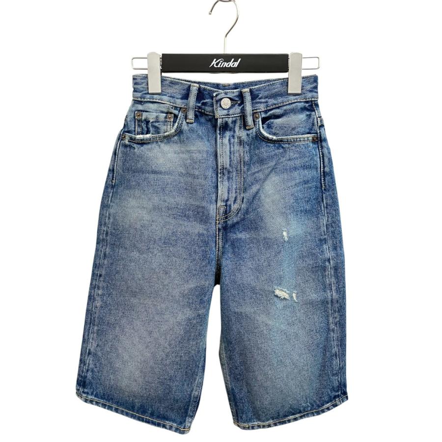 Acne Studios デニム ハーフパンツ 新品タグ付き Acne Studios（アクネ ストゥディオズ） ダメージ加工ハーフデニム