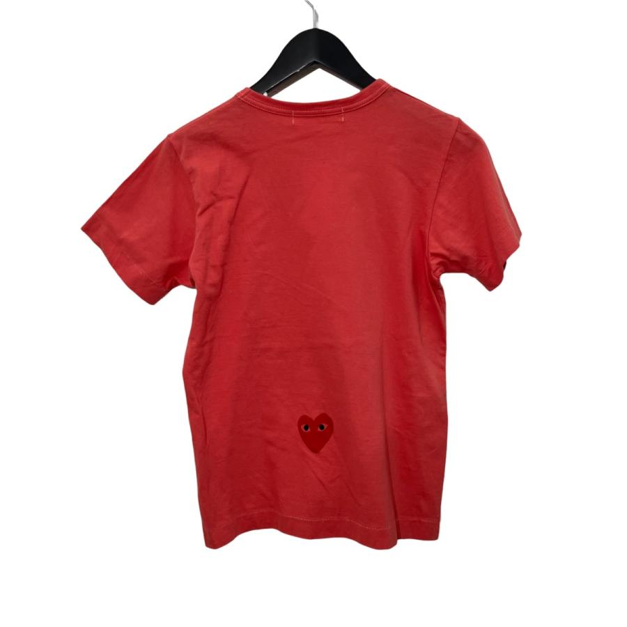 コムデギャルソン　ドットロンT 赤 PLAY COMME des GARCONS プレイコムデギャルソン プリントTシャツ AE