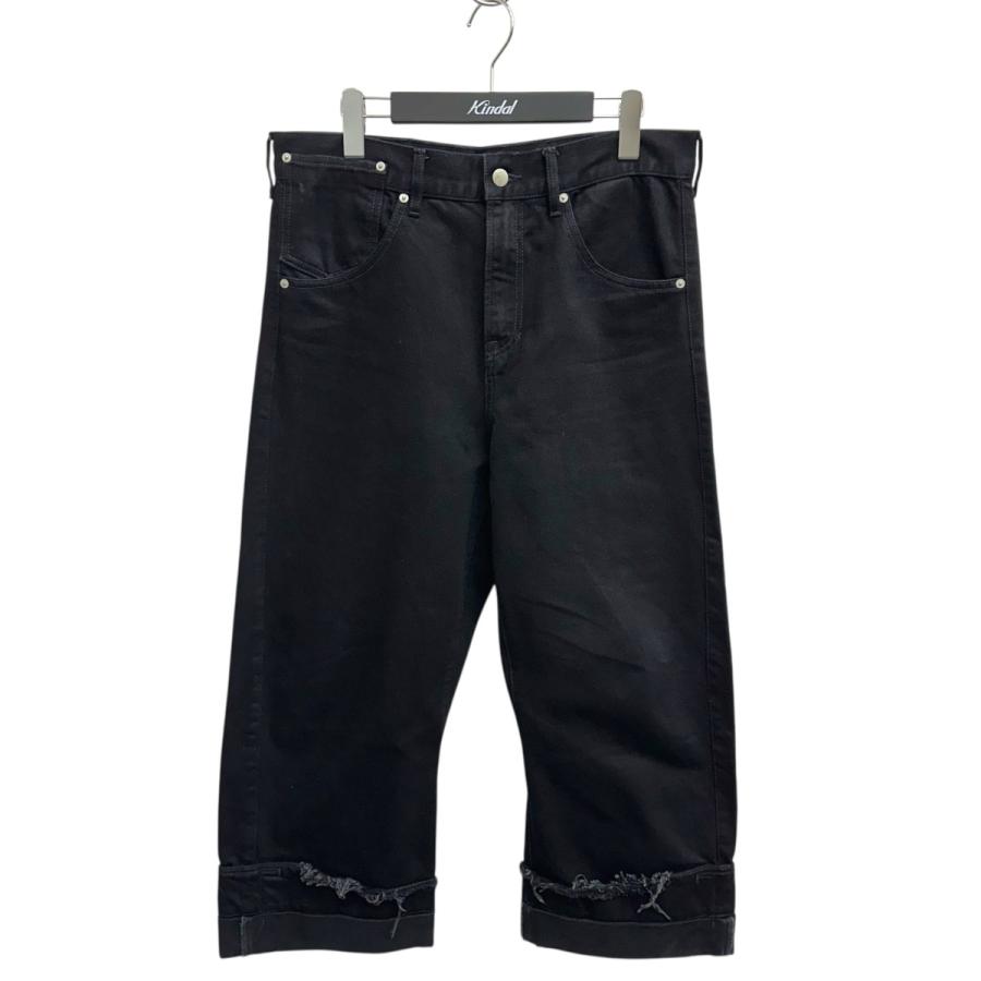 マリナ イー MARINA YEE DEAN BLUE Oversized jeans trousers デニム