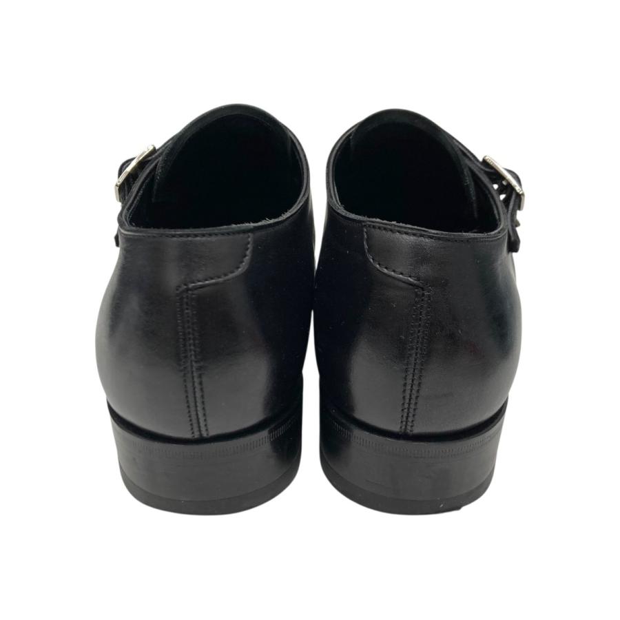 アサクサカチョウ 浅草靴誂 ダブルモンクストラップ レザーシューズ