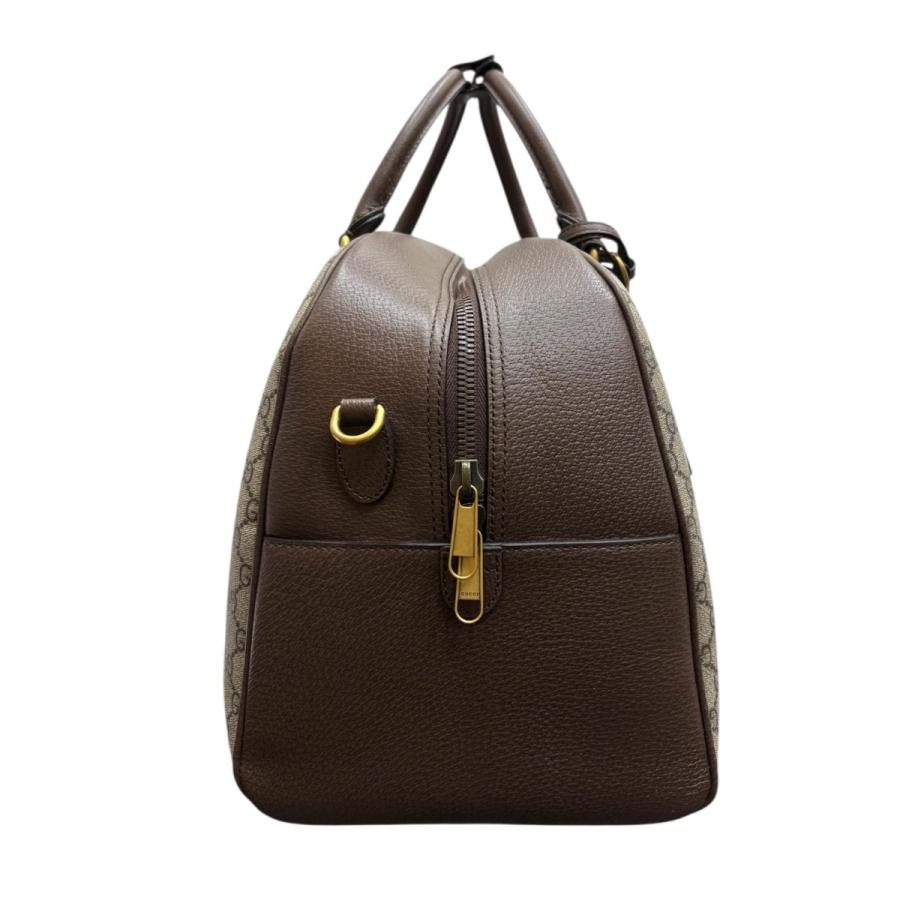 GUCCI（グッチ） ミディアム ダッフルバッグ GGパターン ボウラー
