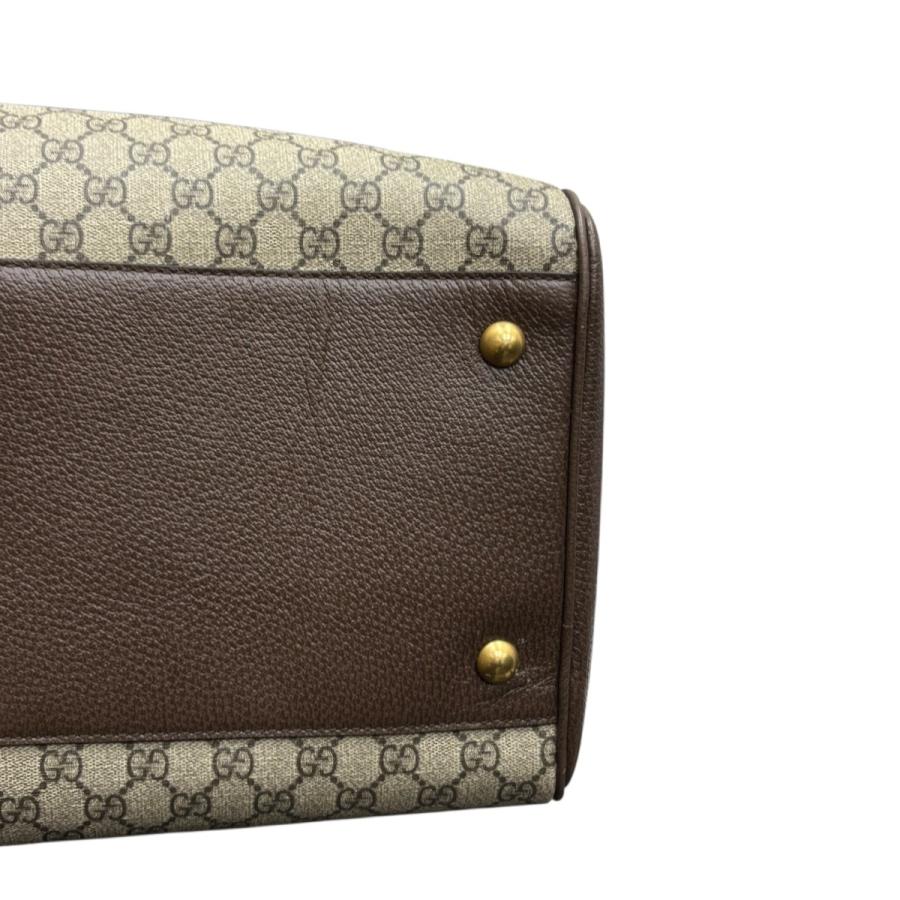 GUCCI（グッチ） ミディアム ダッフルバッグ GGパターン ボウラー