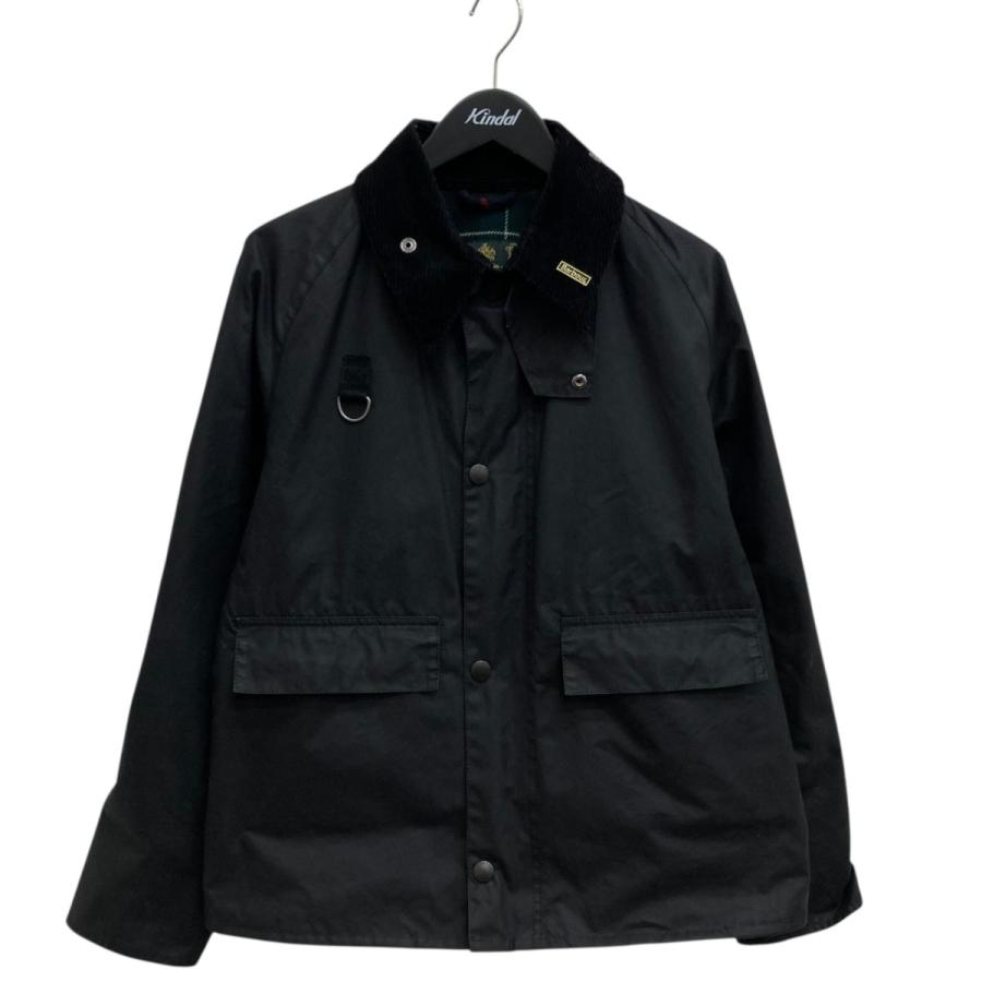 【美品】BARBOUR SPEY JACKET XS ブラック Barbour Men's SL Spey Wax Jacket in Black Barbour