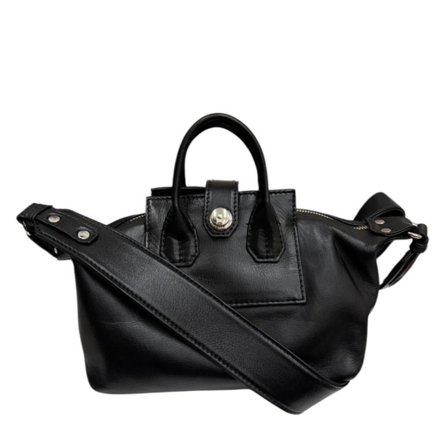 chi.wata ブラックレザーショルダーバッグ チワタ CHIWATA ショルダーバッグ ブラック : カインドオルYahoo!店