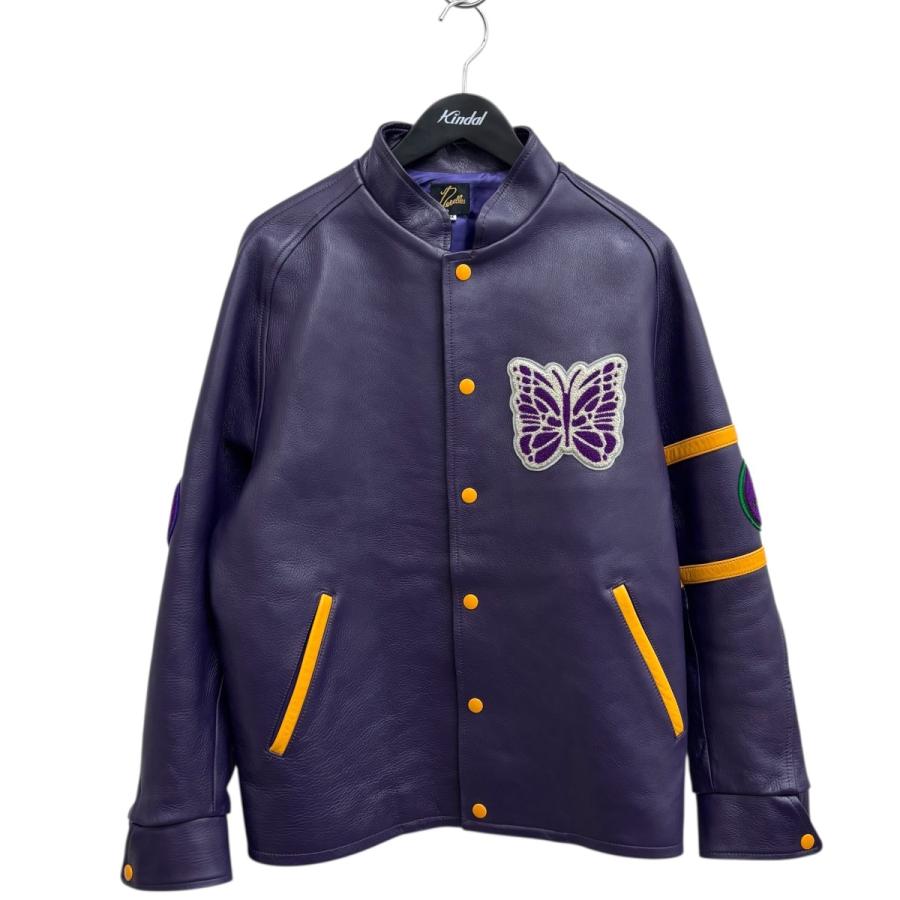 Needles（ニードルス） 【値下げ】Needles LETTERMAN JACKET レザー