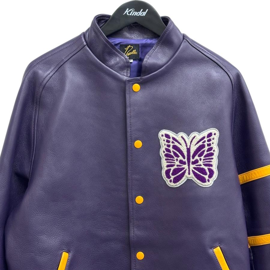 Needles（ニードルス） 【値下げ】Needles LETTERMAN JACKET レザー