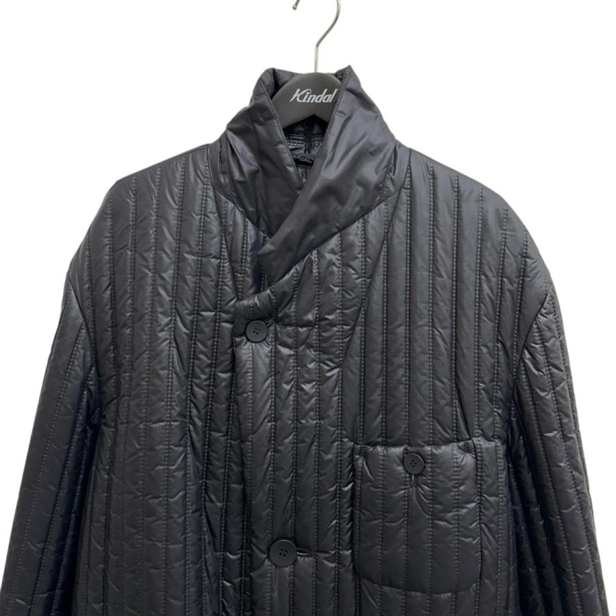 k*a様 ISSEY MIYAKE 　イッセイミヤケ　ベルト付き綿コート ブラッ ISSEY MIYAKE（イッセイミヤケ） ISSEY MIYAKE MEN 95AW 中綿コート