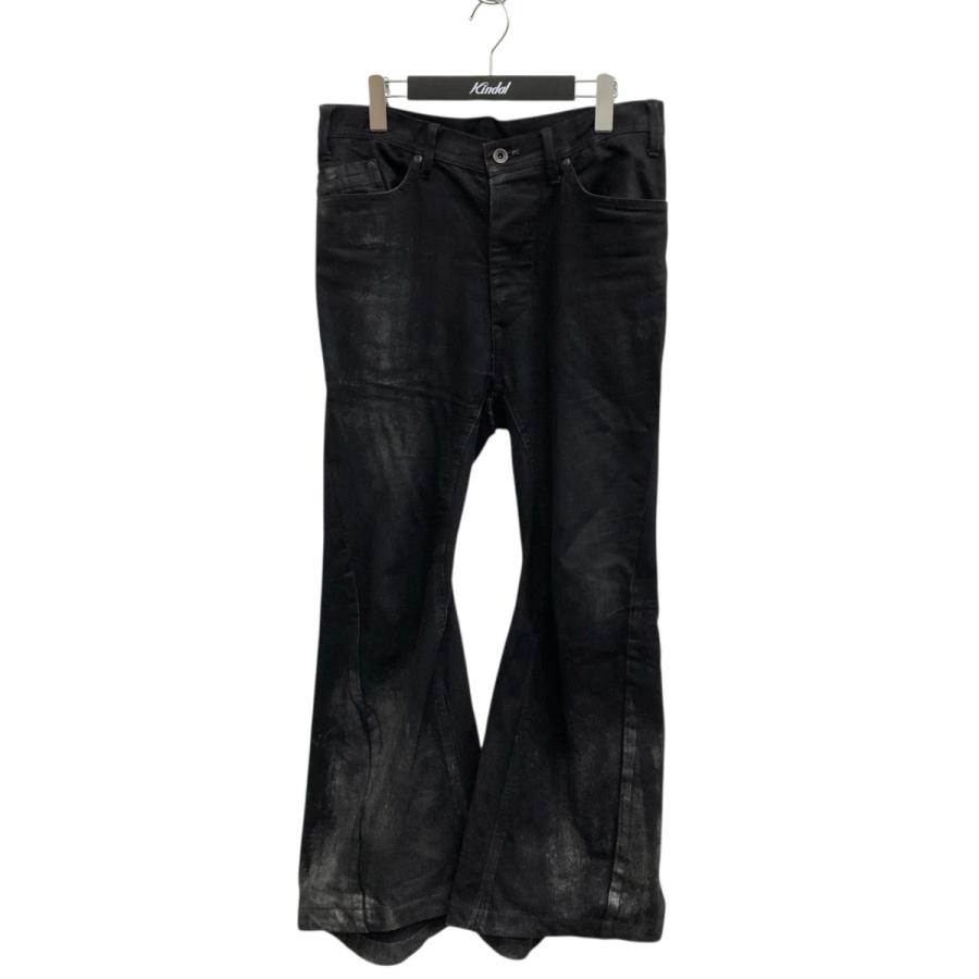 JULIUS ユリウス JULIUS Flared Jet Pants（Silver）ブーツカット