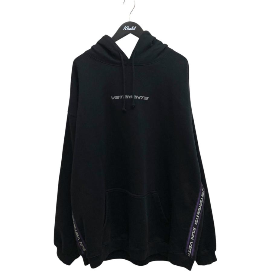 ヴェトモン VETEMENTS Logo Taped Oversized Hoodie パーカー