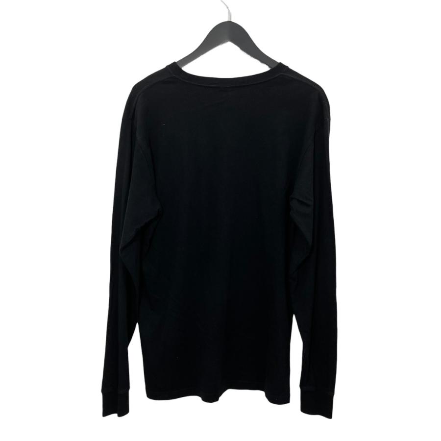 STUSSY（ステューシー） ロングスリーブTシャツ ブラック×ブルー