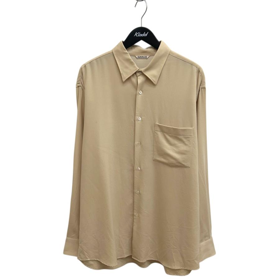 AURALEE（オーラリー） AURALEE SUPER LIGHT WOOL SHIRTS 長袖シャツ 
