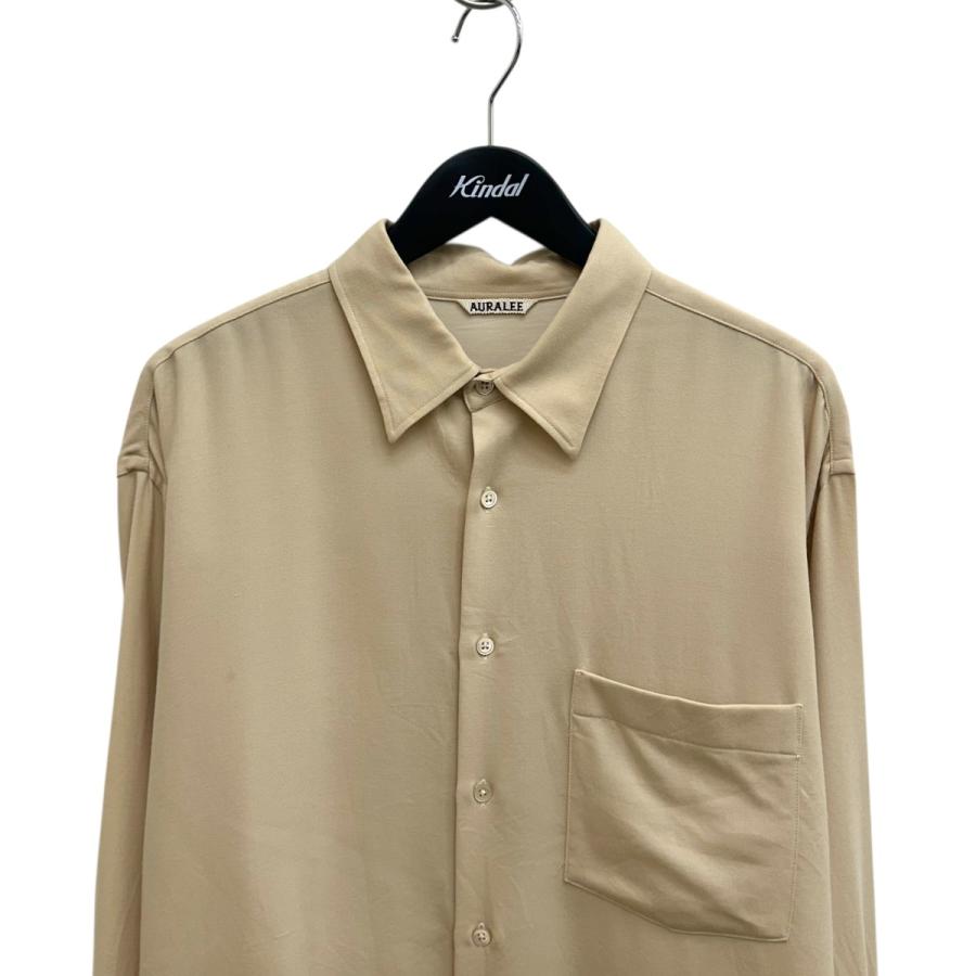 AURALEE 24SS 半袖シャツ ベージュ サイズ3 オーラリー 日本製 AURALEE 24SS 半袖シャツ ベージュ サイズ3 オーラリー 日本製 【公式
