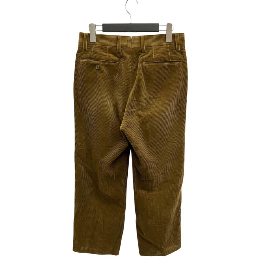 COMOLI ウールコーデュロイ ワンタックパンツ 22AW ネイビー サイズ1
