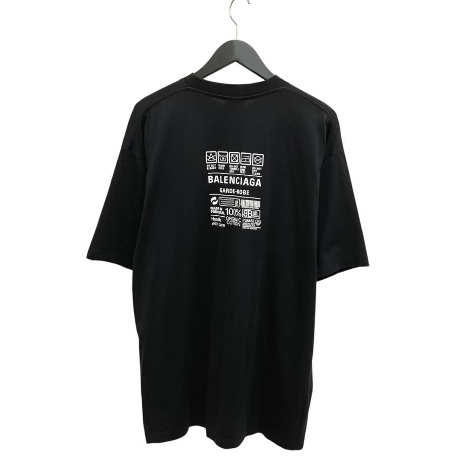 BALENCIAGA（バレンシアガ） バックプリントミディアムフィットTシャツ