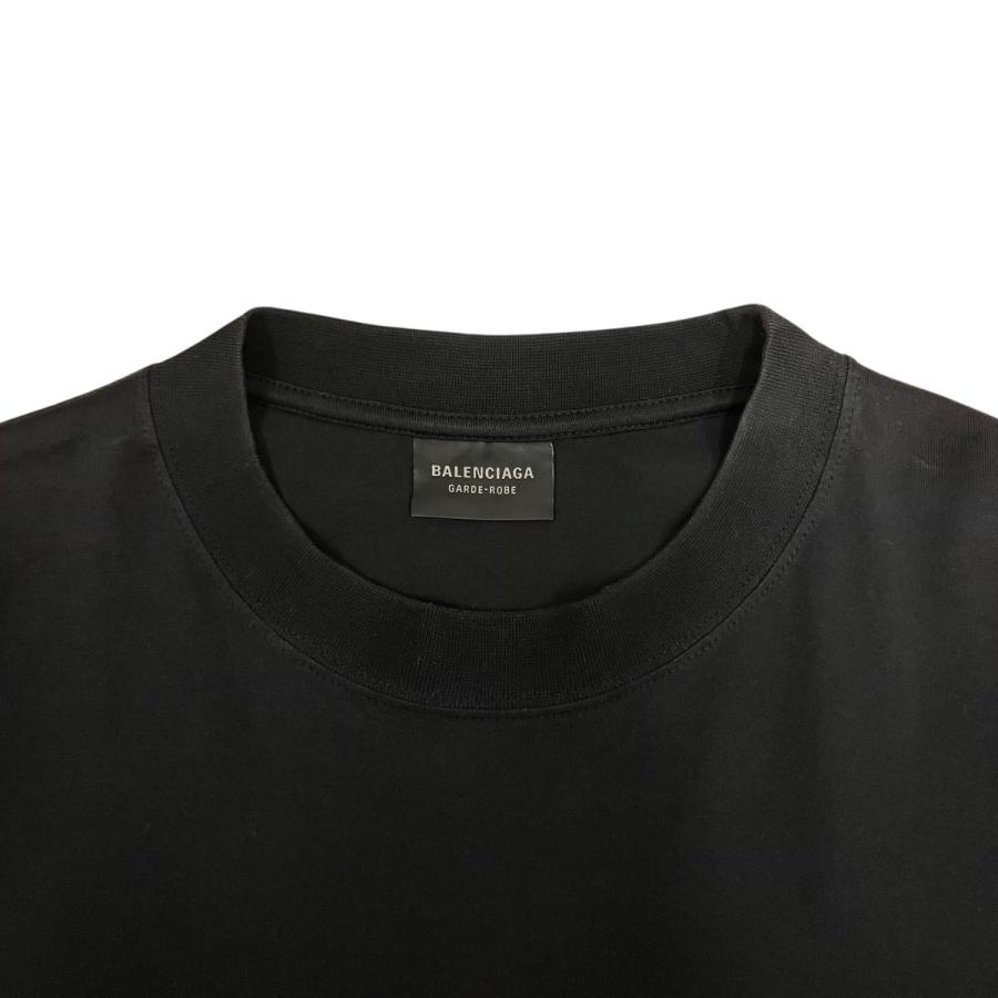 BALENCIAGA（バレンシアガ） バックプリントミディアムフィットTシャツ