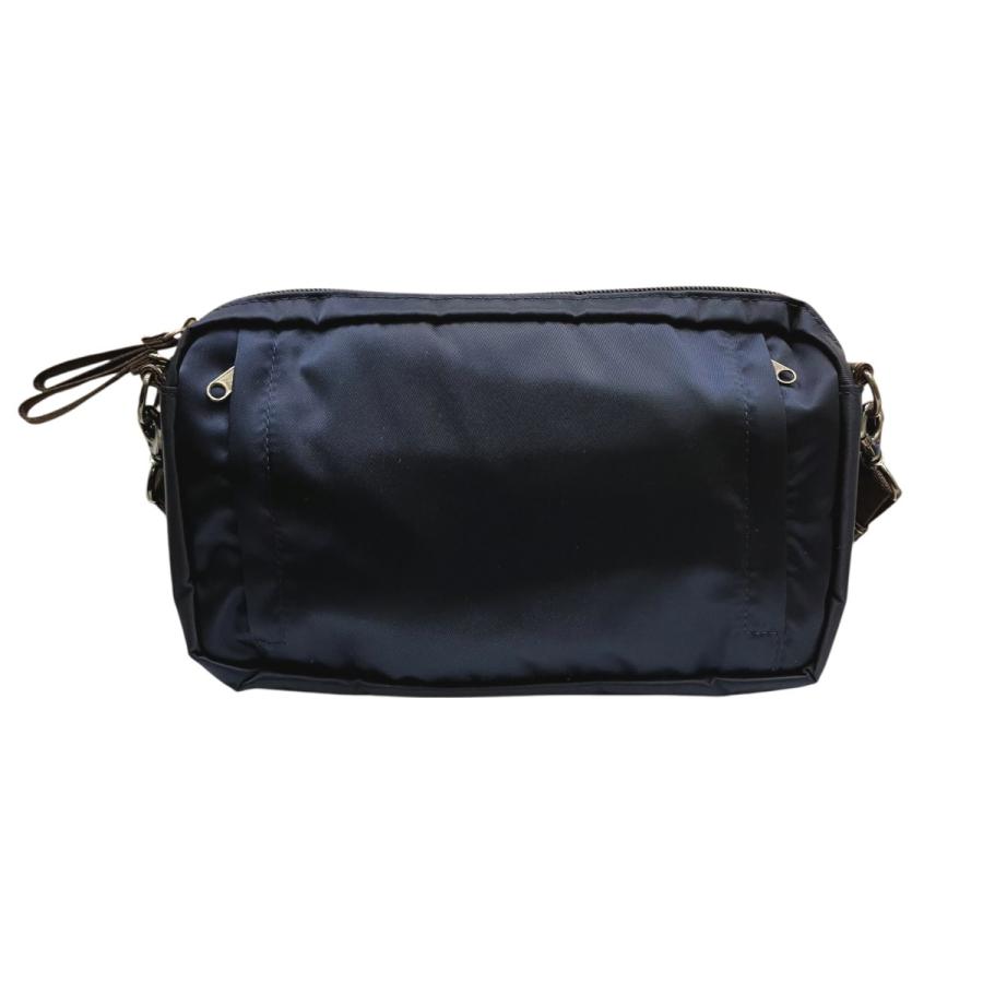 PORTER ショルダーバッグ 3120 C ネイビー×ブラウン (EC