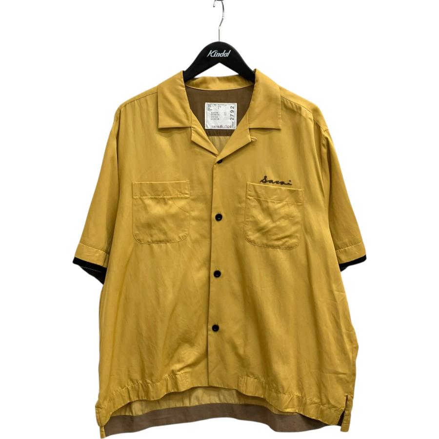 Twill Cotton sacai Shirt Bowling Twill Cotton sacai トップス Bowling 【公式通販】 サカイ Shirt トップス
