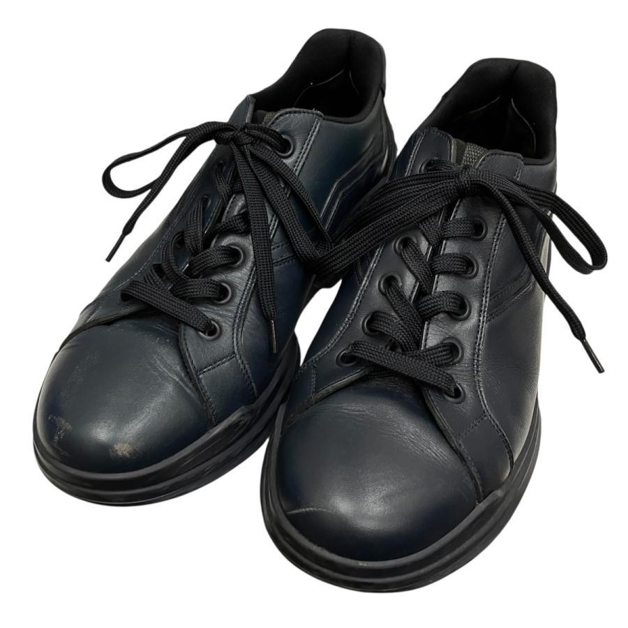 PRADA（プラダ） レザースニーカー 4E2800 ネイビー サイズ：8.5 