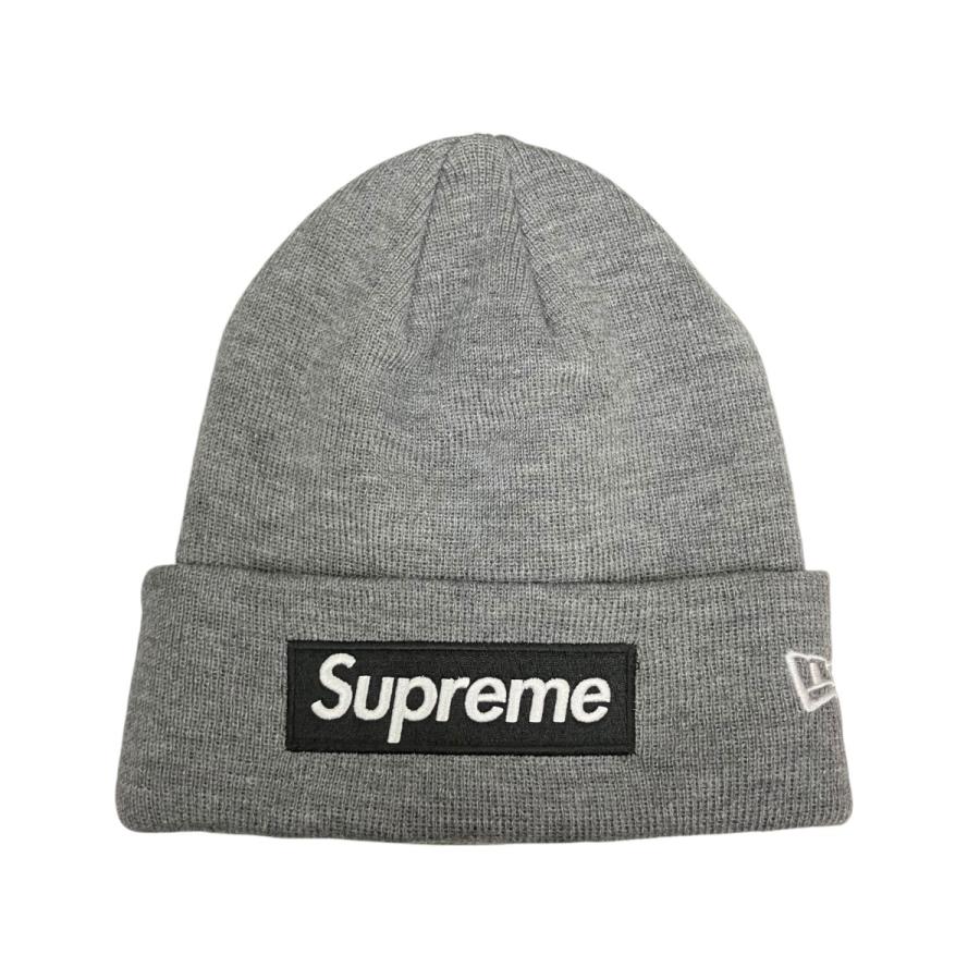 最終値下げ Supreme ニット帽 ビーニー グレー 【公式通販】