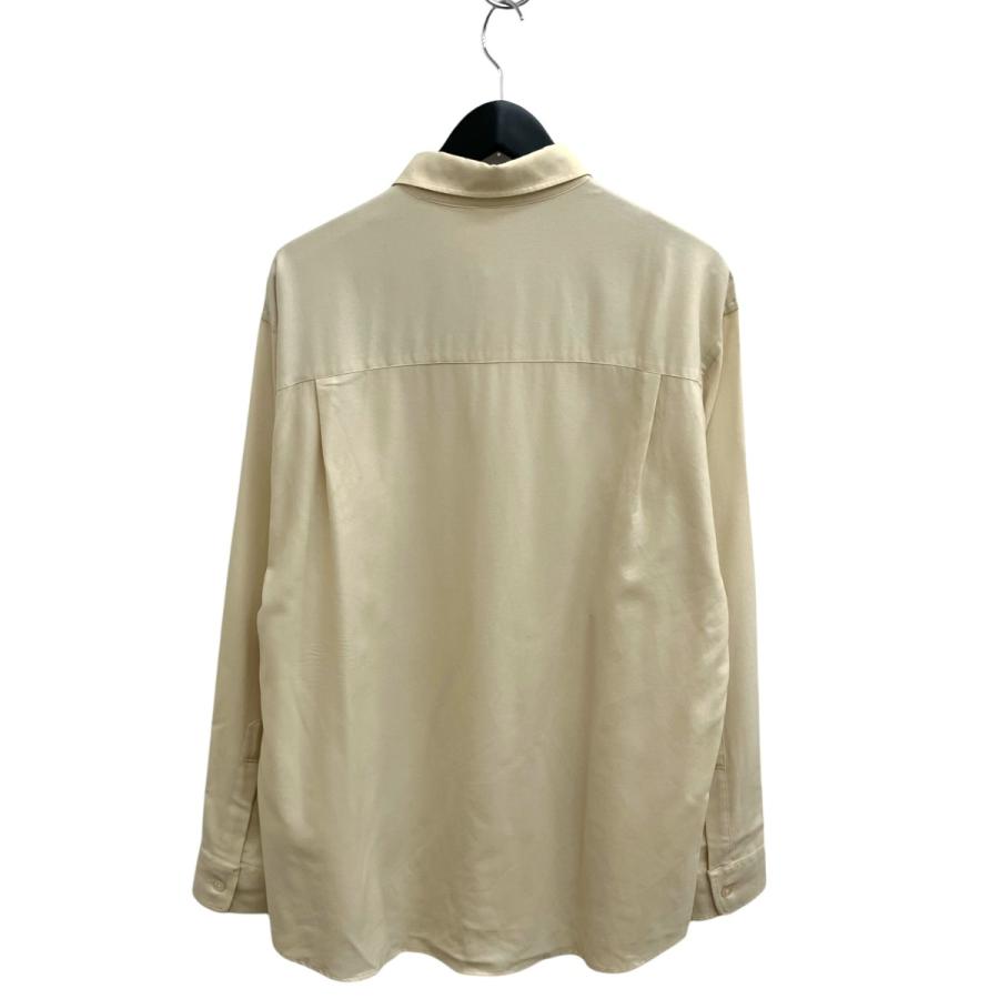 AURALEE ベージュ 長袖シャツ AURALEE（オーラリー） AURALEE SUPER LIGHT WOOL SHIRT 長袖シャツ