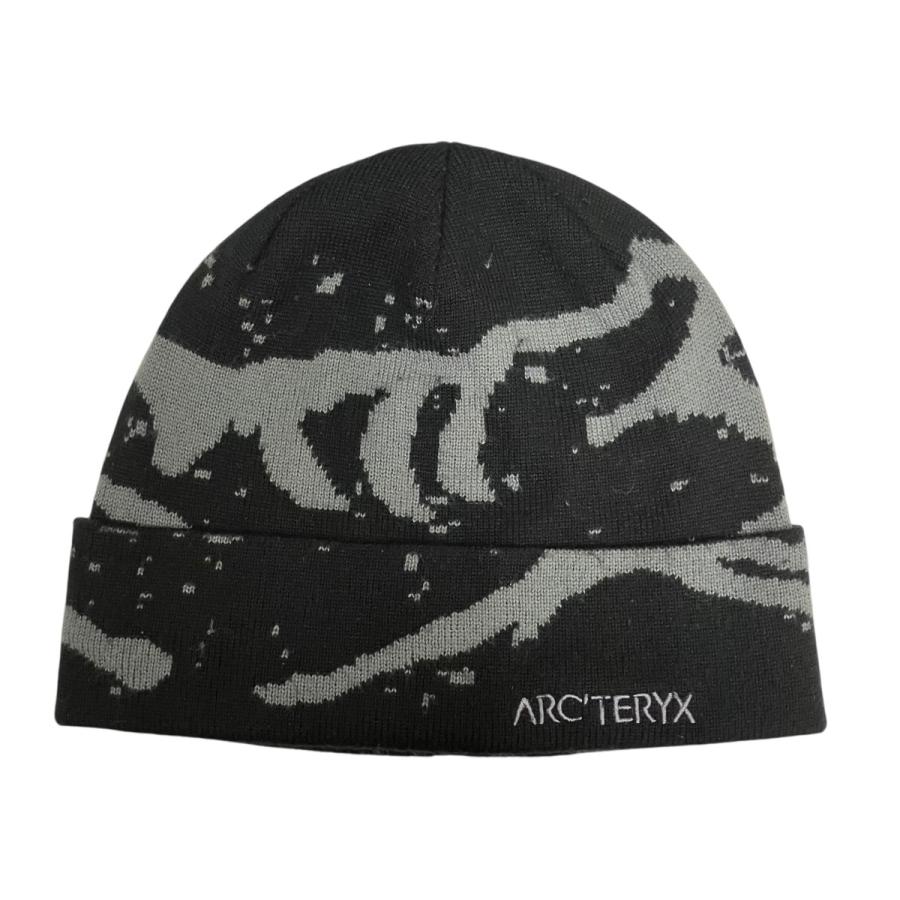 ARC'TERYX ダークグレー ニット帽 中古・古着通販】ARC'TERYX (アークテリクス) ニット帽 ブラック