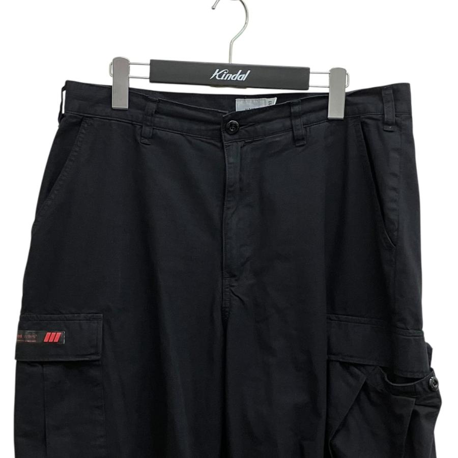 【値下げ】WTAPS 25AW MILT9601 TROUSERS RIPSTOP パンツ 252WVDT-PTM01 ブラック サイズ：X03 (梅_2