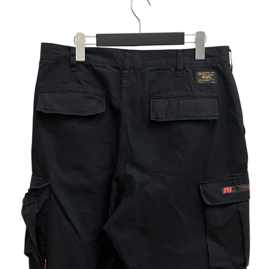 【値下げ】WTAPS 25AW MILT9601 TROUSERS RIPSTOP パンツ 252WVDT-PTM01 ブラック サイズ：X03 (梅_3