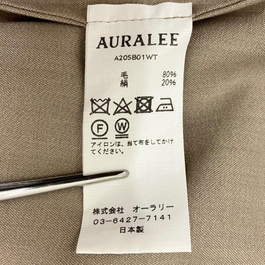 AURALEE（オーラリー） AURALEE WOOL SILK TROPICAL SHIRTS JACKET